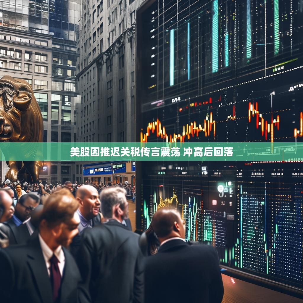 美股因推迟关税传言震荡 冲高后回落