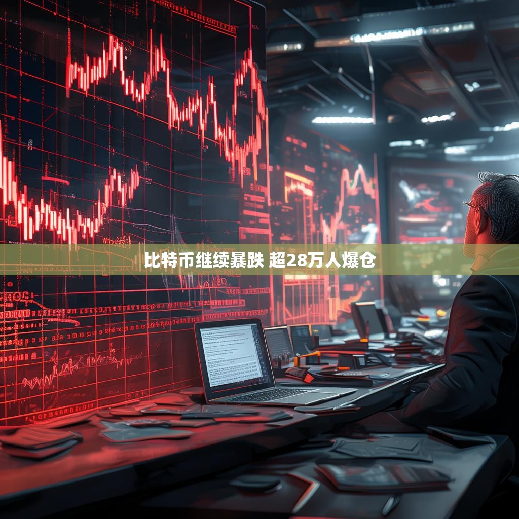比特币价格剧烈下滑，超28万人遭遇爆仓