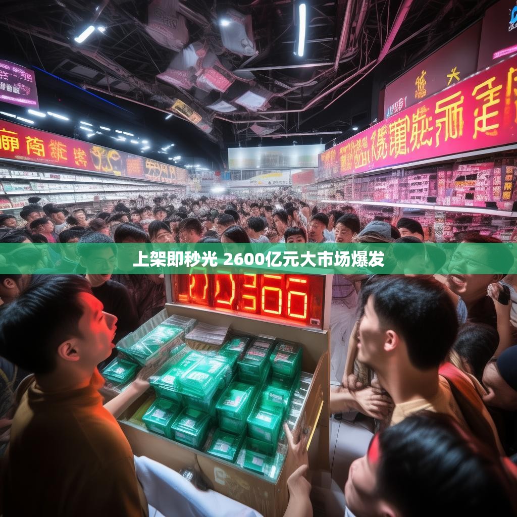 上架即秒光 2600亿元大市场爆发