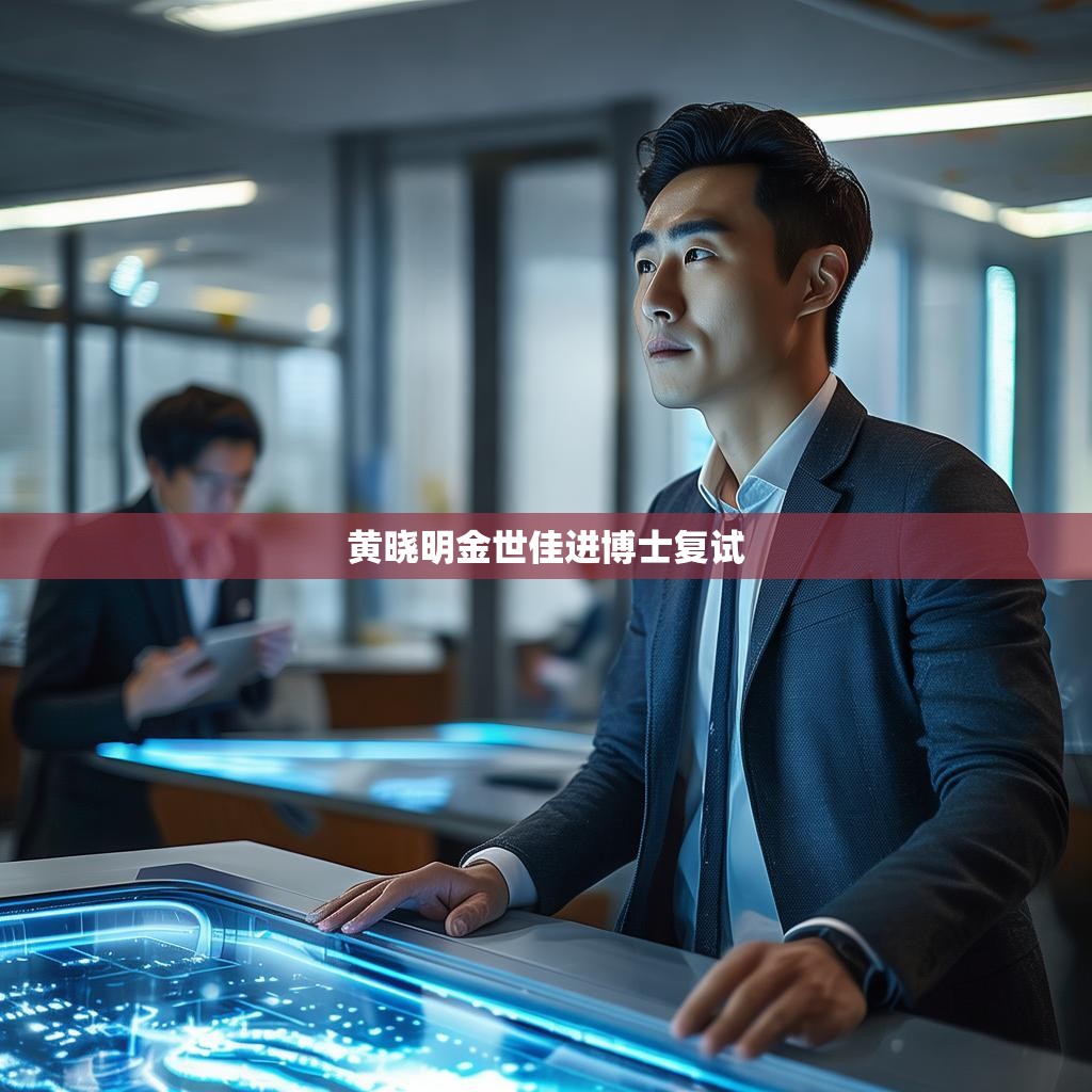 黄晓明金世佳进博士复试