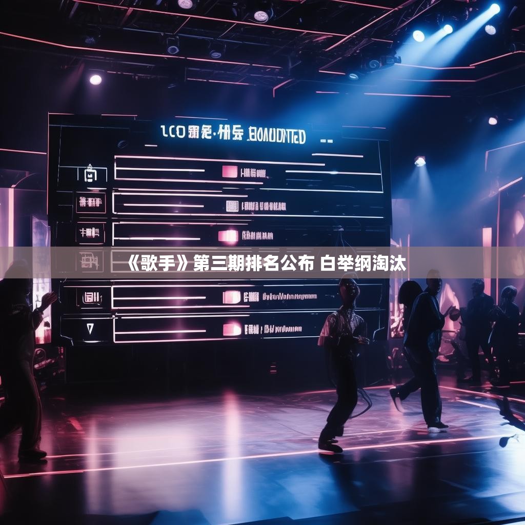 《歌手》第三期排名公布，白举纲离场