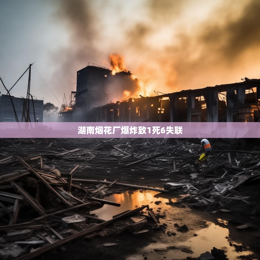 湖南烟花厂爆炸致1死6失联