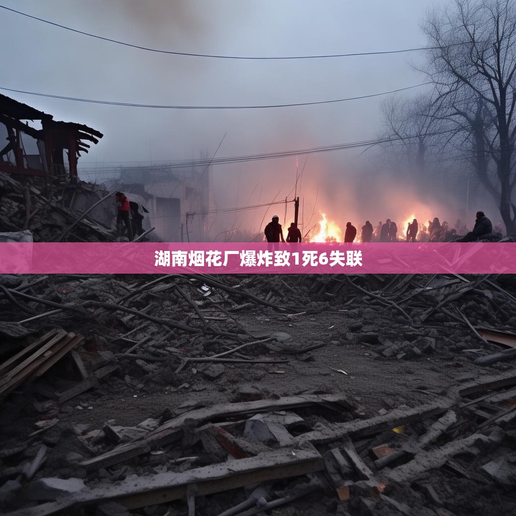 湖南烟花厂爆炸致1死6失联