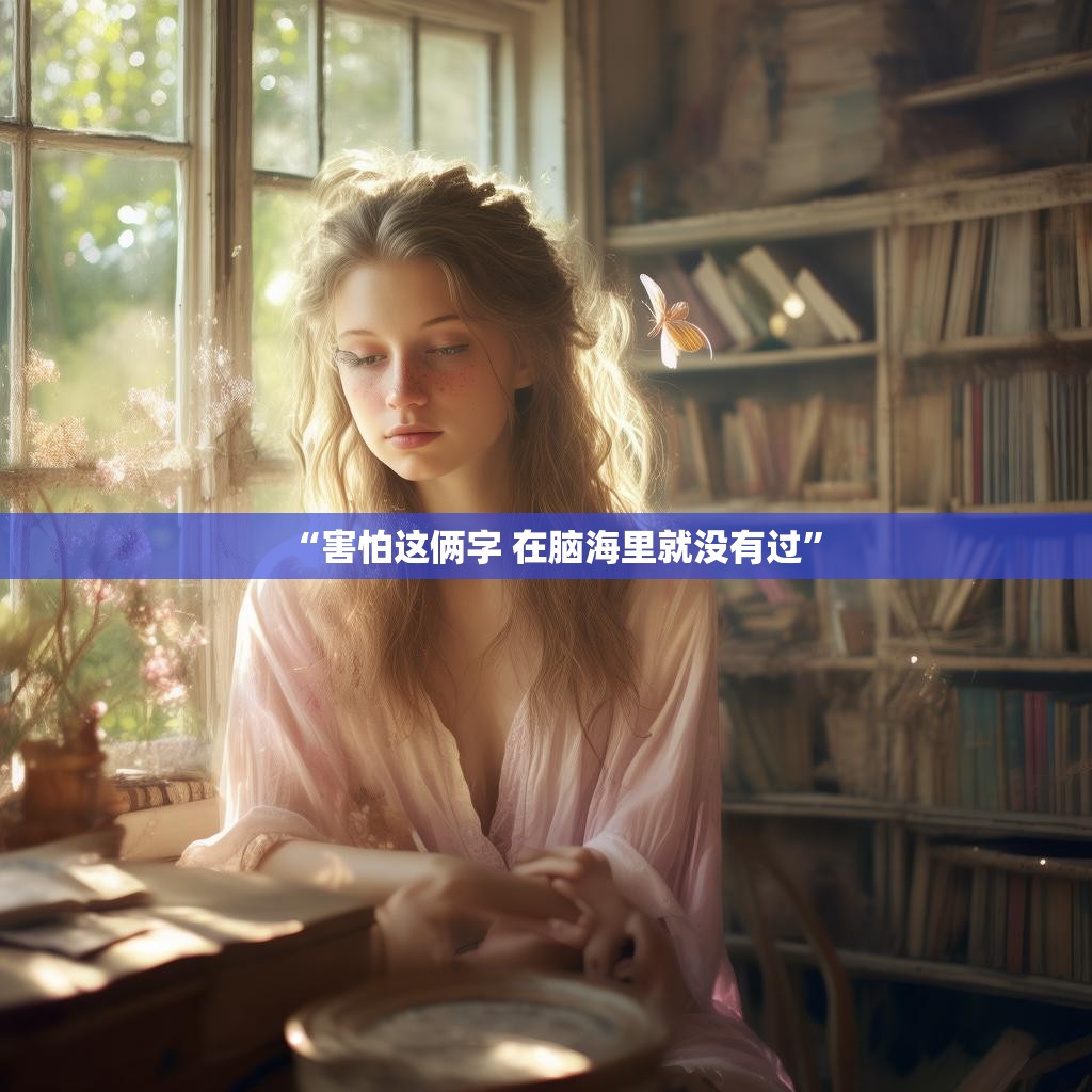 “害怕这俩字 在脑海里就没有过”