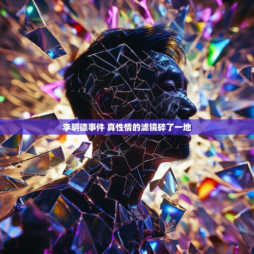 李明德事件 真性情的滤镜碎了一地