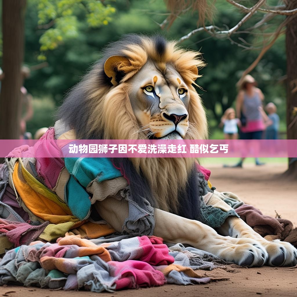 不喜沐浴的狮子在网络上走红 不喜沐浴的狮子酷似流浪汉
