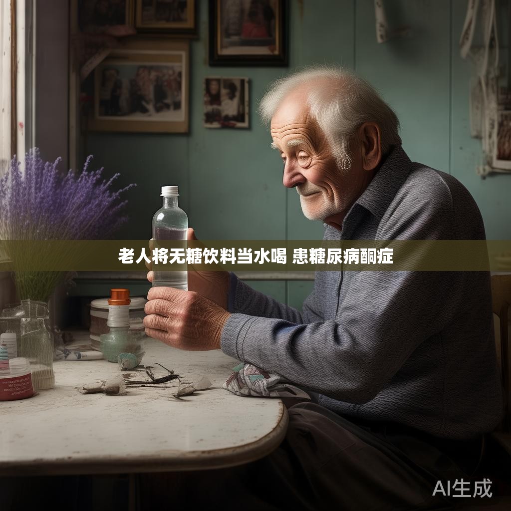 警示:无糖饮料的误用与健康风险 老人误将无糖饮料当水喝,引发糖尿病酮症