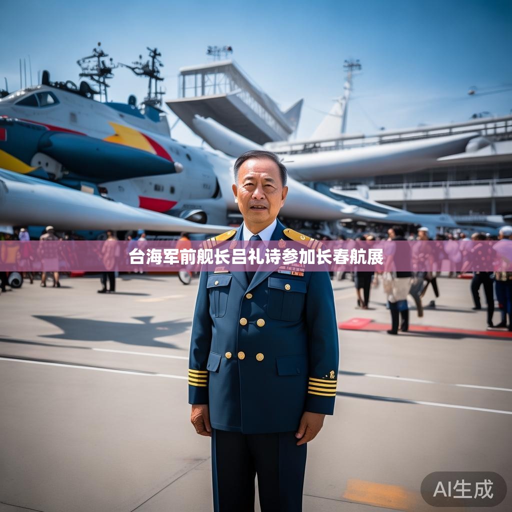 吕礼诗先生在长春航展的精彩瞬间 台湾海军前舰长吕礼诗参加长春航展