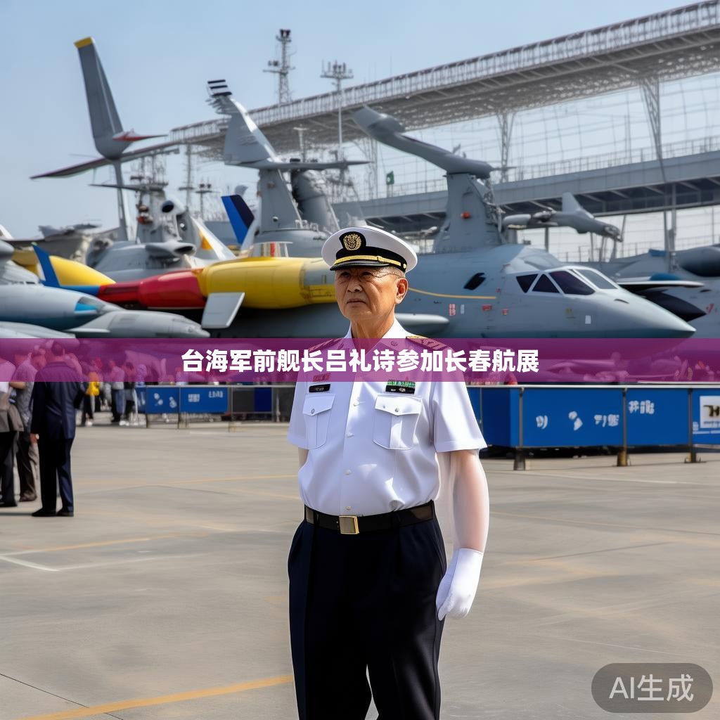 吕礼诗先生与航展参会人员的互动交流 台湾海军前舰长吕礼诗在长春航展现场