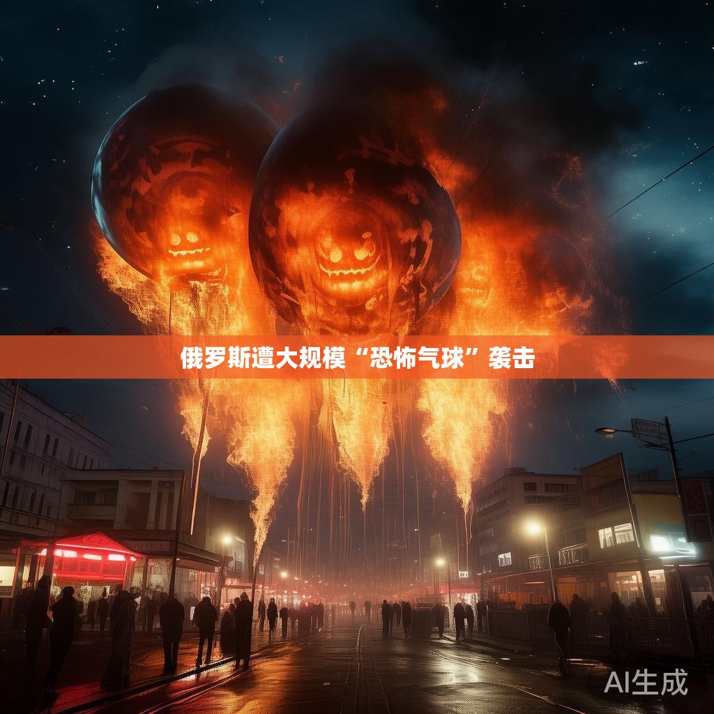 见证灾难的瞬间 恐怖气球袭击后的现场