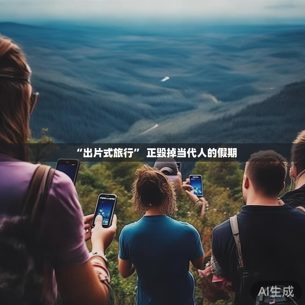 ‘出片式旅行’ 正在改变我们的度假方式 ‘出片式旅行’ 正在侵蚀当代人的假期