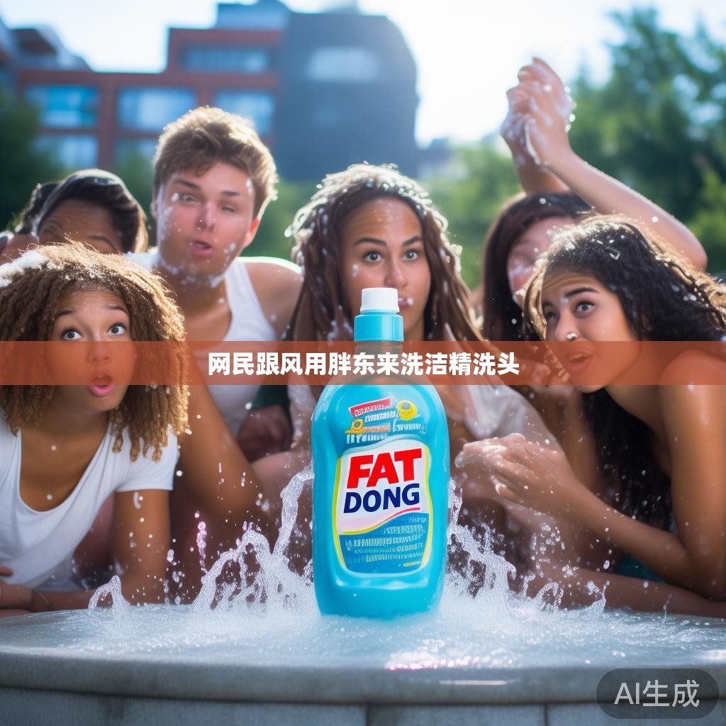 网民跟风用胖东来洗洁精洗头 网民跟风用胖东来洗洁精洗头