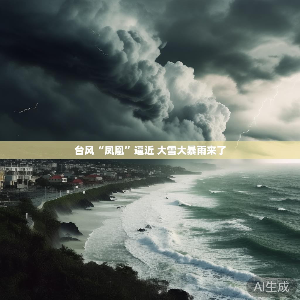 台风“凤凰”逼近 大雪大暴雨来了