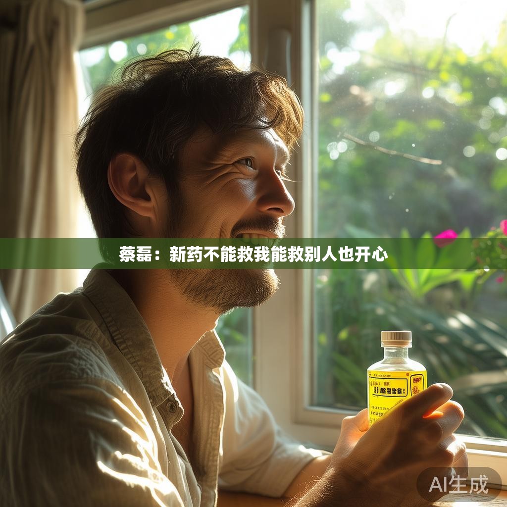 蔡磊的坚韧与无私 蔡磊:精神的榜样