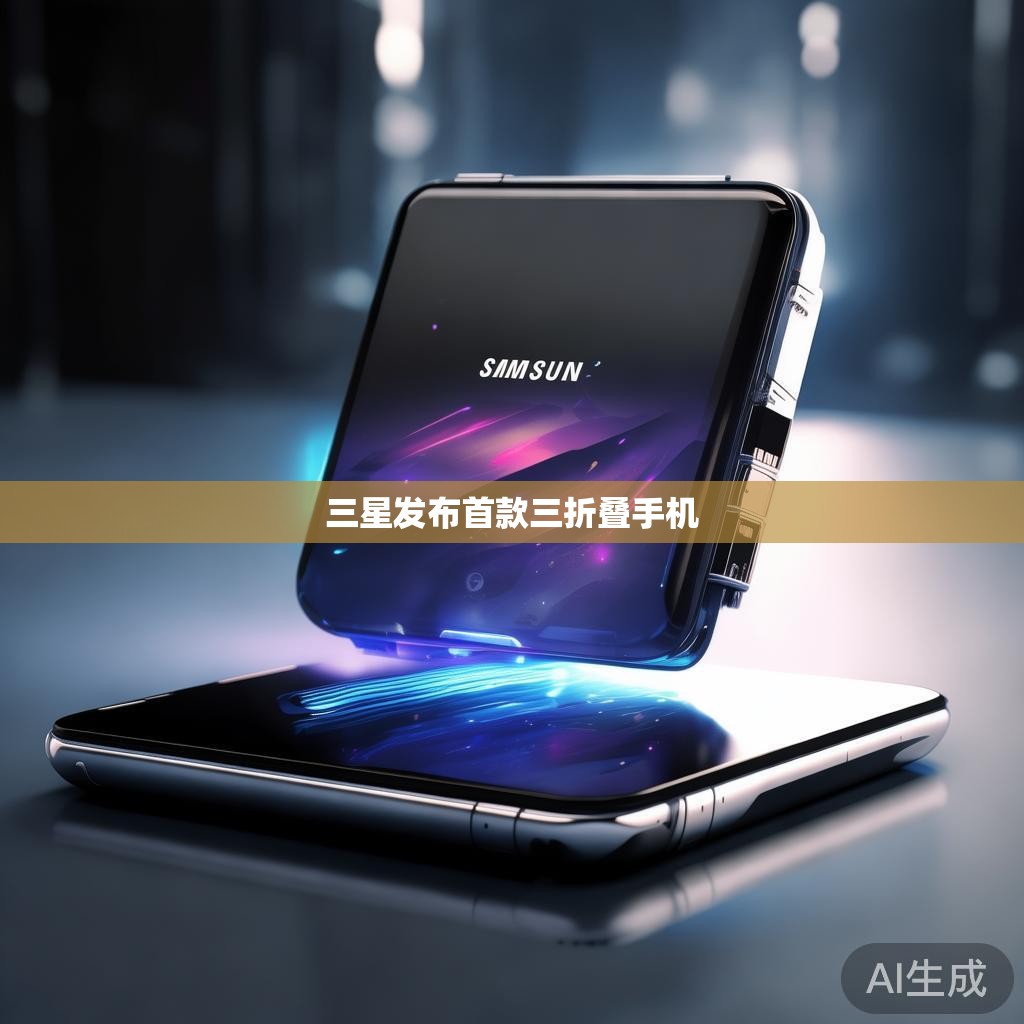 三星发布首款三折叠手机