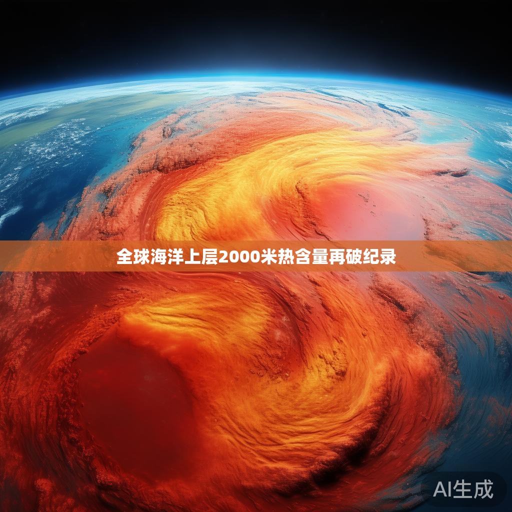 全球海洋上层热含量变化趋势 全球海洋上层热含量再创新高