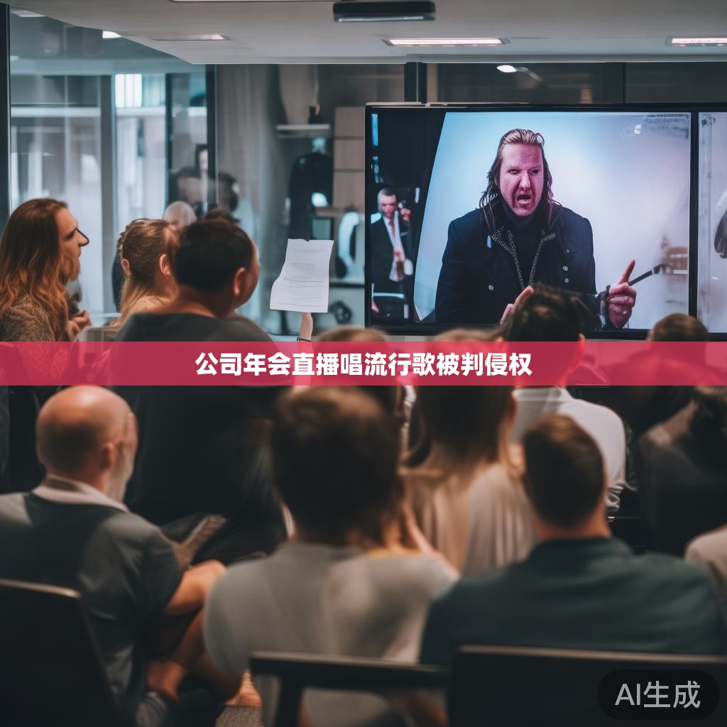公司年会直播唱流行歌被判侵权 公司年会直播侵权后果