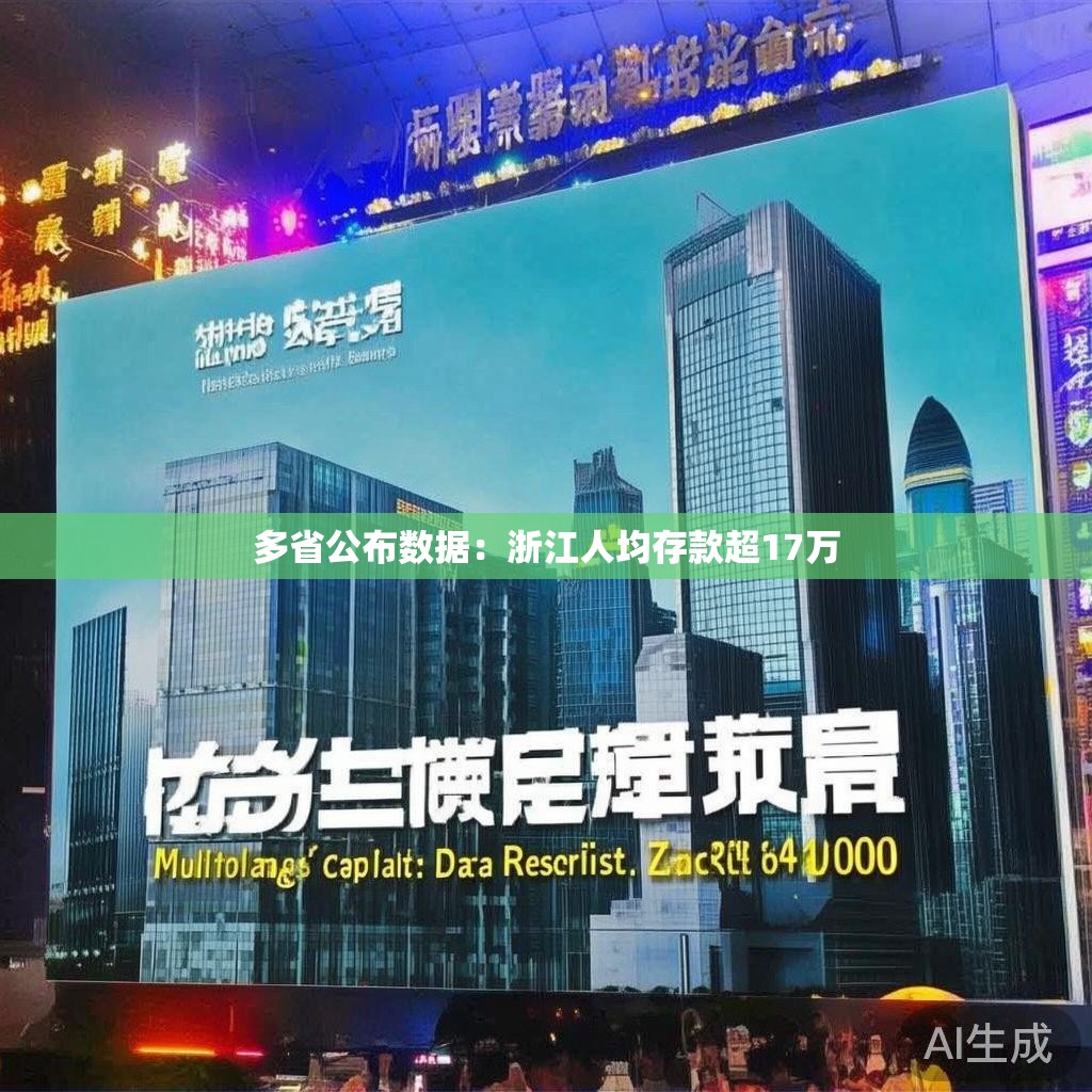 多省公布数据：浙江人均存款超17万