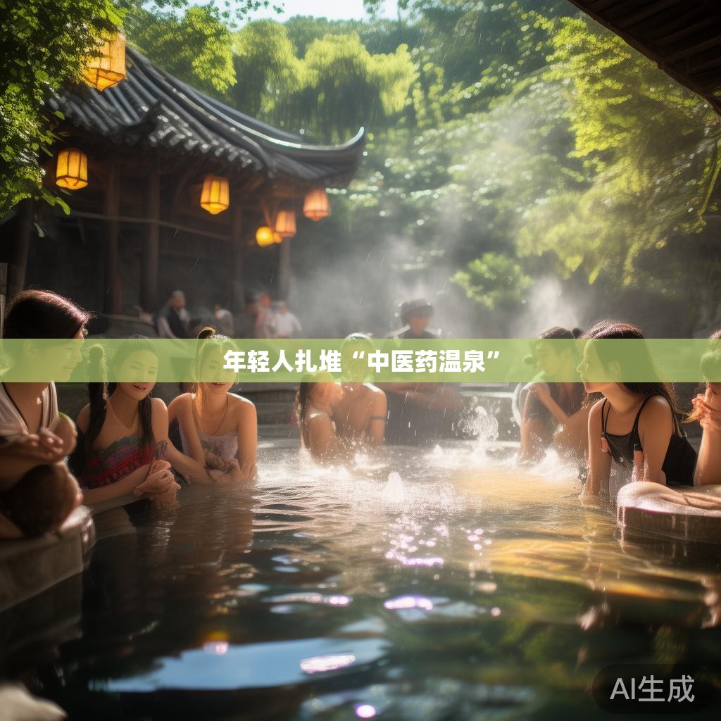 年轻人热衷中医药温泉