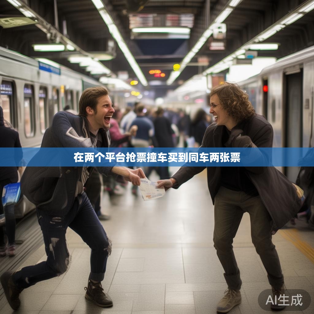 在两个平台抢票撞车买到同车两张票