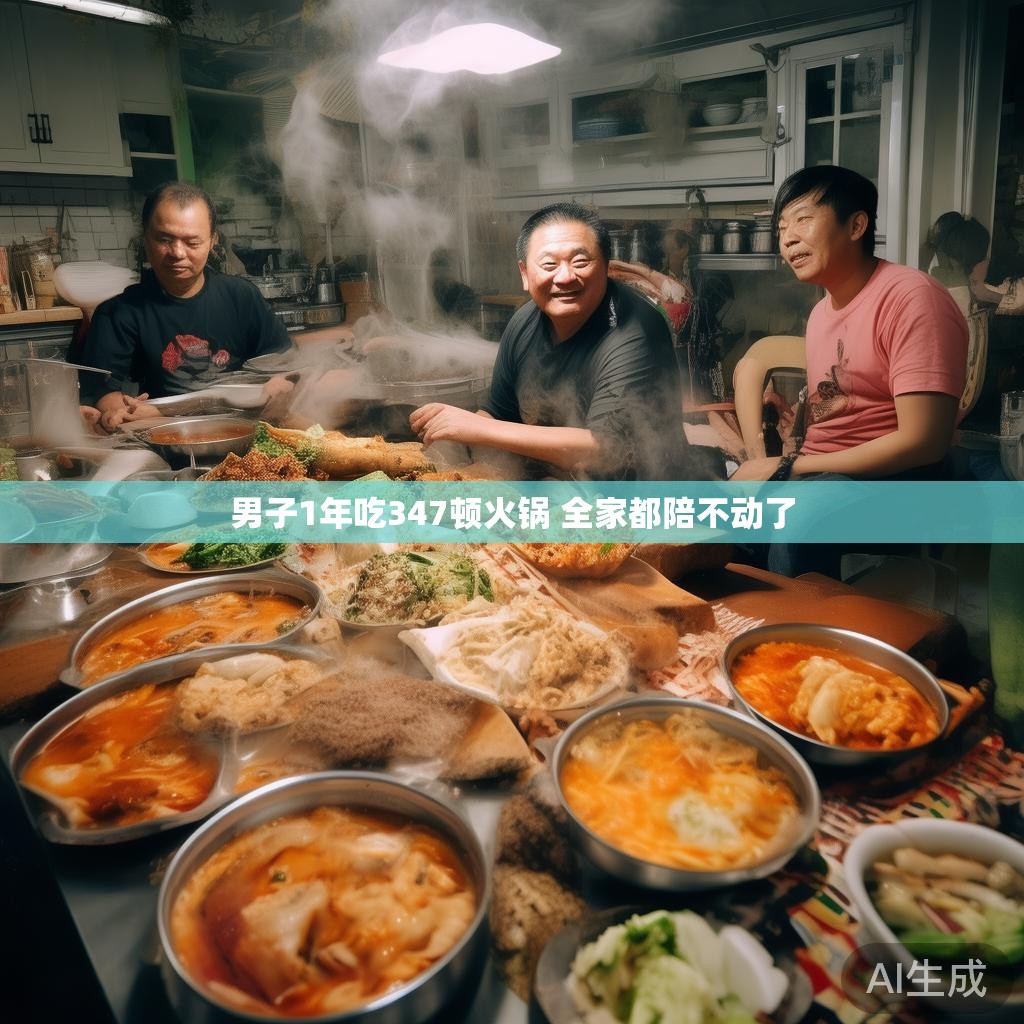 男子1年吃347顿火锅 全家都陪不动了