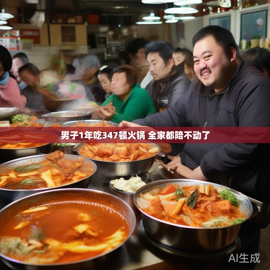 男子1年吃347顿火锅 全家都陪不动了