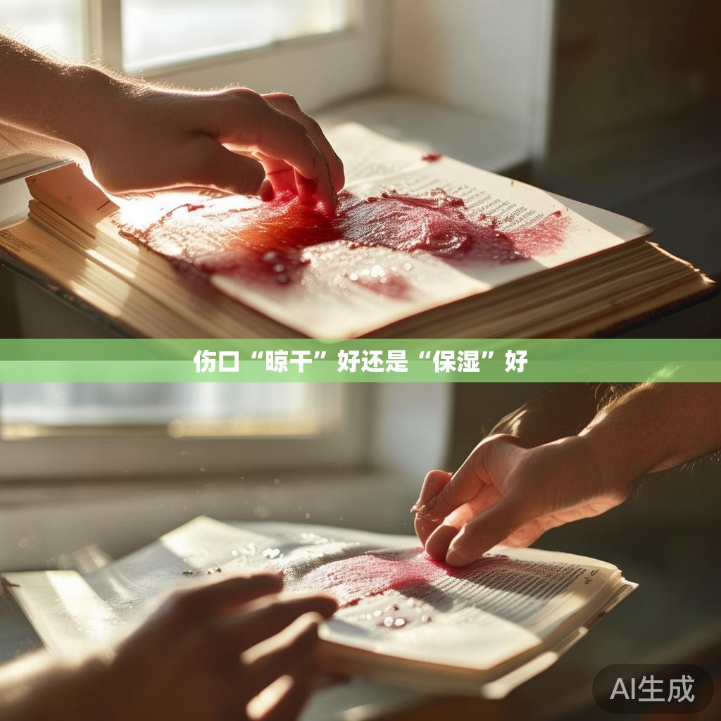 伤口“晾干”好还是“保湿”好