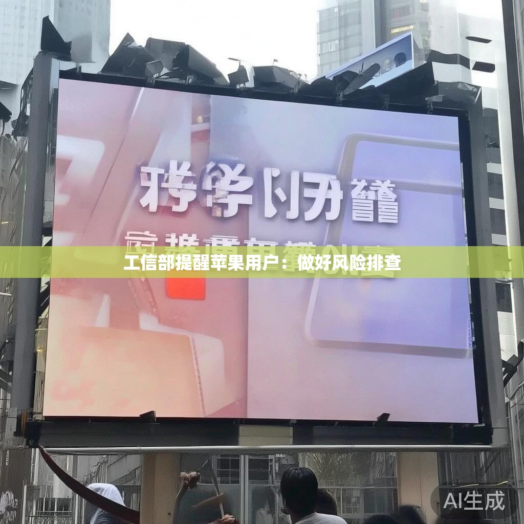 工信部提醒苹果用户：做好风险排查